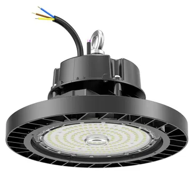 Produktbild von hoftronic LED Hallenstrahler 100W 19000lm 4000K IP65 IK09 dimmbar schwarz