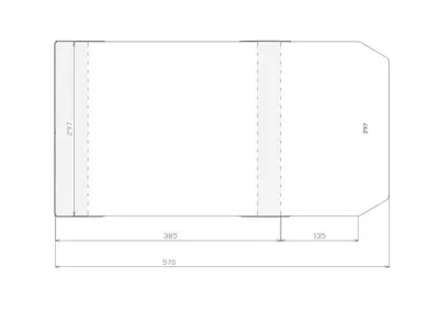 Zdjęcie produktu dla Okładka regulowana 297x520mm (50szt)