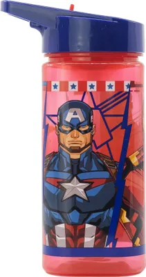 Produktbild von Avengers Trinkflasche 530 ml-Marvel Trinkflasche mit Griff & Trinkkappe BPA frei
