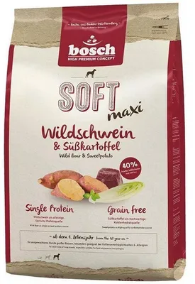 Zdjęcie produktu dla bosch Tiernahrung 4015598018401, Dorosły, Bawół, Słodki ziemniak, 1 kg