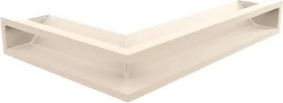 Immagine prodotto di Griglia di ventilazione angolare LUFT destra 40x60x9 Cream Slim