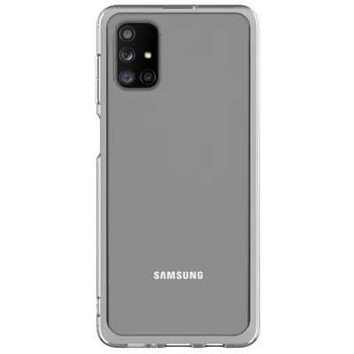 Obrázek produktu pro Samsung zadní kryt pro Samsung Galaxy M51, průhledný, silikonový