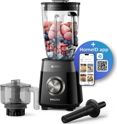 Produktbild von Philips 5000 series HR3032/00 blender 2 L Tabletop blender 1200 W Black