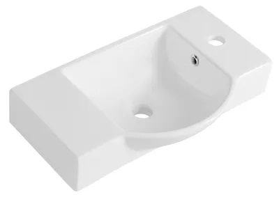 Produktbild von Sapho LITOS Keramik-Waschtisch 55x32cm, weiß