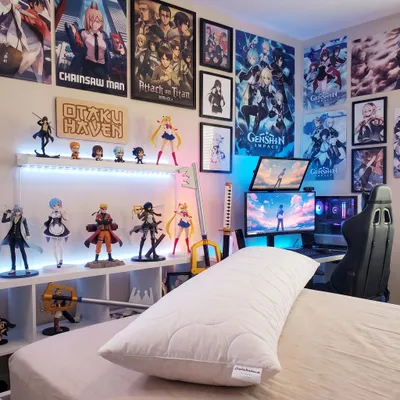 Produktbild von 1 Stück Seitenschläferkissen, Dakimakura, 150 x 50cm