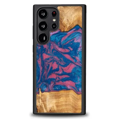 Produktbild von Bewood Einzigartige Hülle für Samsung Galaxy S23 Ultra - Neons - Vegas