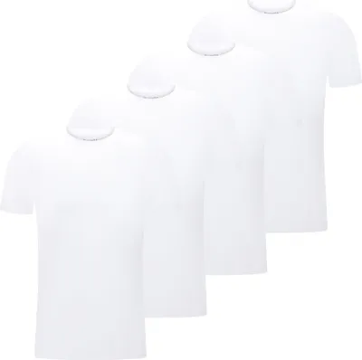Produktbild von Resteröds 4er Pack Bamboo Unterhemd / Tanktop Weich und atmungsaktiv, Komfortables Material, Klassischer Look