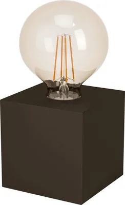 Produktbild von EGLO Tischlampe Prestwick 2, 1 flammige Tischleuchte industrial, Nachttischlampe aus Metall, Wohnzimmerlampe, Lampe mit Schalter, E27