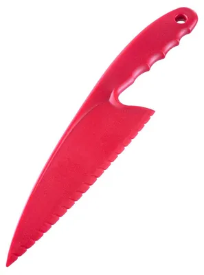 Productafbeelding van Taartsnijder - Taartschep - Kunststof - Rood - 29 cm