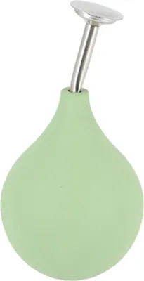 Produktbild von Manueller Kugelsprüher für Pflanzen Esschert Design 240 ml, Feinzerstäuberpumpe mit Edelstahlmechanismus und PVC-Körper, 8 x 8 x 11,8 cm, Grün