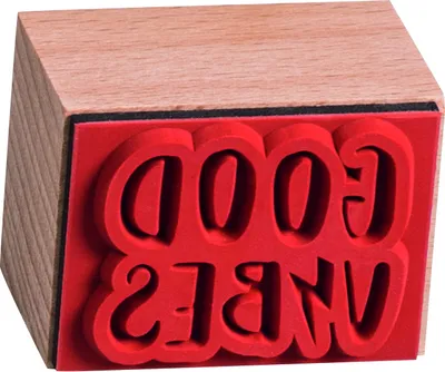 Image de Heyda 204888682 Set de tampons "Jeux de mots" 12 x 10 x 3 cm