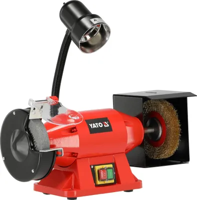 Obrázok produktu pre Stolová brúska, dvojitá brúska 520 W (150 × 32 mm)