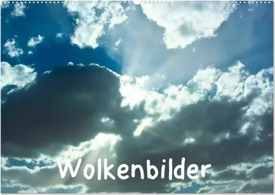 Produktbild von Wolkenbilder (Wandkalender 2025 DIN A2 quer), CALVENDO Monatskalender