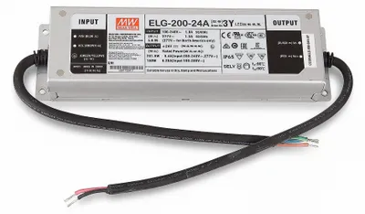 Produktbild von Mean Well ELG-200-24A-3Y SNT 26.4V/DC/0-8,4 A/ 201,6W IP65