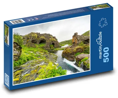 Obrázok produktu pre Puzzle 500 Divoká príroda Islandu - martinpuzzle