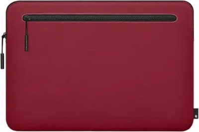 Produktbild von Incase Compact Flight Nylon Sleeve MacBook Pro 14 – Plüschiges Kunstfell-Futter – Zubehörtasche – Besteht aus 60% Nylon und 40% Polyester