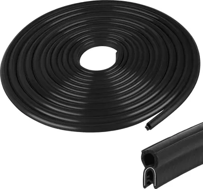 Obrázok produktu pre Gumové tesnenie dverí 10 m, EPDM, čierne, pre auto