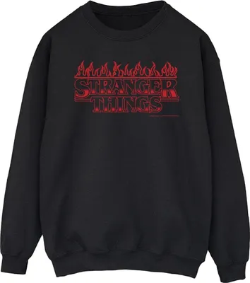 Produktbild von Netflix - "Stranger Things" Sweatshirt für Herren BI45092 (XL) (Schwarz)