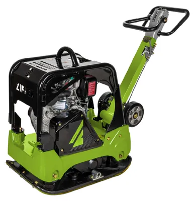 Produktbild von Zipper Diesel-Rüttelplatte ZI-RPE160D | 3,6 kW | 30,5 kN Verdichtungskraft | 700 x 430 mm