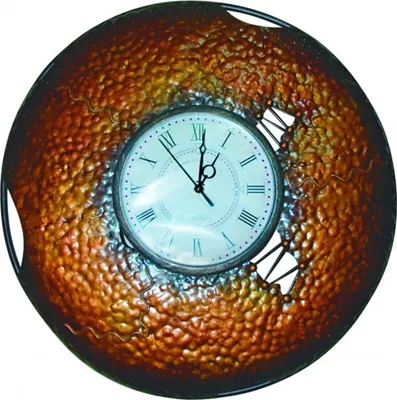 Produktbild von Casa Padrino Vintage Wanduhr Metall - Edel & Prunkvoll - Wand Uhr
