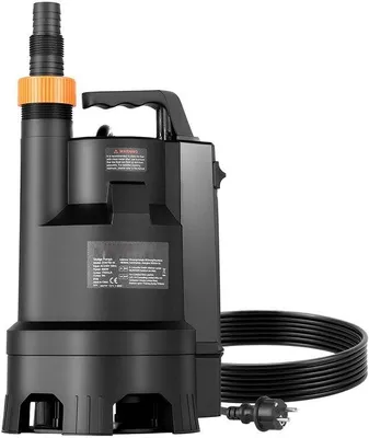 Imagen del producto de Bomba doble: bomba para aguas residuales y bomba para agua limpia. Potencia: 690 W. Caudal: 17.500 l/h. Altura de elevación: 9 metros. Con mecanismo de agitación automático. Ideal para aplicaciones de aguas residuales y agua limpia. Adecuada para sótanos, piscinas y estanques