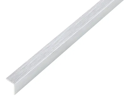 Produktbild von Alberts Winkelprofil | selbstklebend | Aluminium, edelstahldesign, hell | 1000 x 10 x 10 mm | 4er Set
