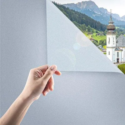 Obrázek produktu pro Elektrostatická fólie na okna s UV ochranou – samolepicí matné sklo – 60 x 300 cm