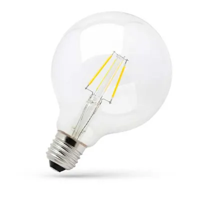 Produktbild von Spectrum LED Filament Leuchtmittel G125 Globe 8W = 70W E27 klar 1000lm warmweiß 2700K
