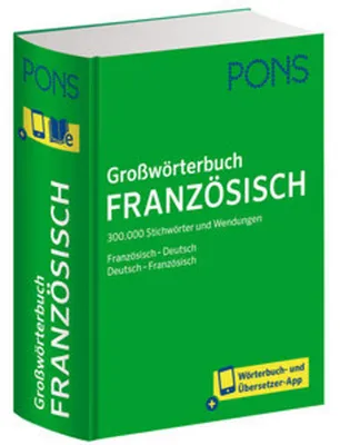 Image de PONS Großwörterbuch Französisch