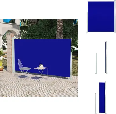Produktbild von vidaXL Seitenmarkise 160x300 cm Blau -  Sonnenschirme & Sonnenschutze