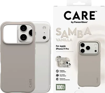 Produktbild von CARE Case Fashionable MagSafe iPhone 17 Pro Vanilla