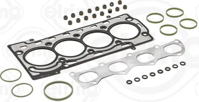 Produktbild von ELRING 720.410 Zylinderkopf Dichtungssatz für VW POLO (9N) für SKODA Fabia II Schrägheck (542) Fabia II Combi (545) für SEAT Ibiza III Schrägheck (6L)