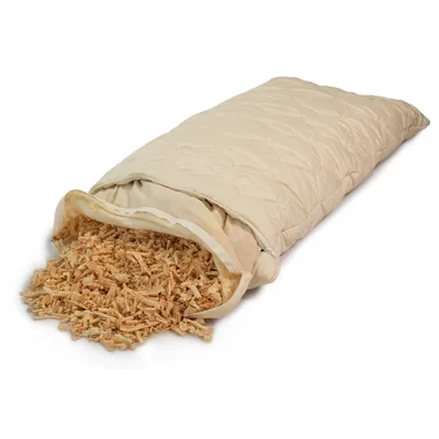 Produktbild von Zirbenkissen 40x80cm groß - Komfort-extra Bio-Steppware - mit zusätzlichem Inlett