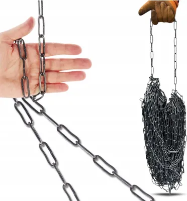 Obrázek produktu pro Hospodářský řetěz D2 - 3 mm - 1 m - svařovaný - Mocny