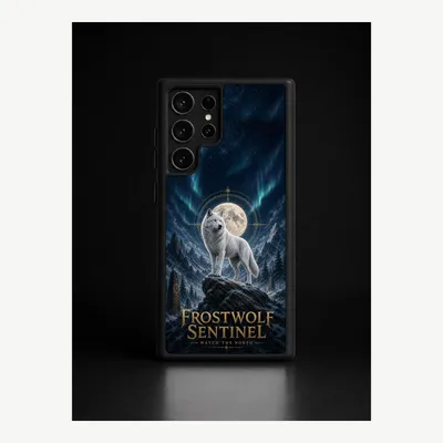 Image de Coque de protection pour Samsung S22 Ultra, étui de téléphone avec motif Frostwolf – LUNØIR ©