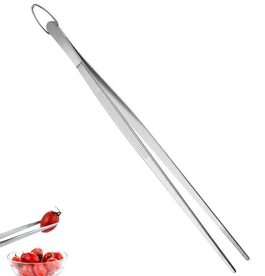 Kochzange 25 cm Edelstahl, professionell, spülmaschinengeeignet