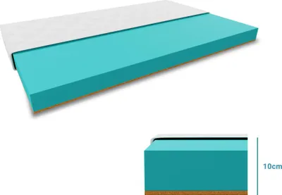 Produktbild von Kindermatratze COCO 10 cm 80x160 cm Matratzenschutz: OHNE Matratzenschoner