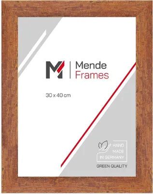 Produktbild von MendeFrames H610 Bilderrahmen Vintage-Look braun Antireflexglas 70x90 cm