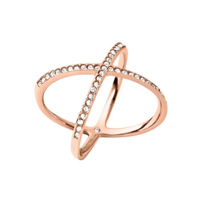 Zdjęcie produktu dla Pierścionek Michael Kors MKJ4137791506 w odcieniu różowym, rozmiar 17,5 (55)