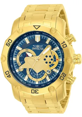 Produktbild von Invicta Pro Diver - SCUBA 22765 Herrenuhr - Quarzwerk - Edelstahl mit blauem Zifferblatt - 50 mm