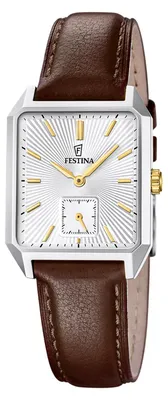 Produktbild von Festina F20779/2 Uhr Damenuhr Lederarmband braun