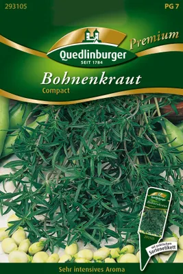 Produktbild von Quedlinburger Topf-Bohnenkraut Compact - Premium Kräutersamen