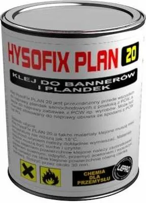 Zdjęcie produktu dla Klej do Plandek HYSOFIX PLAN 20 - 1000 ml