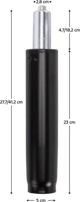 Produktbild von Kondela Gasdruckfeder Kolben Typ 3 41,2 cm - Schwarz