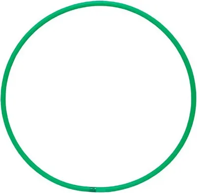 Image de Softee 24235028751 Hula-hoop Transparent,Vert 75 cm Transparent,Vert 75 cm