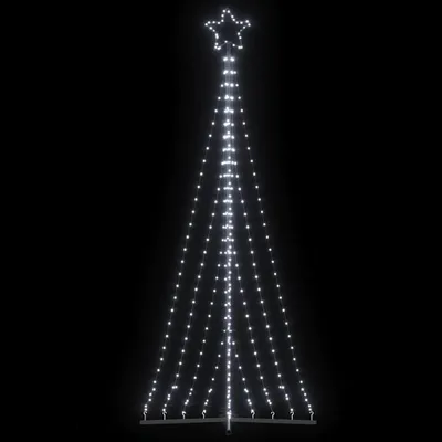 Zdjęcie produktu dla vidaXL Choinka LED 447 diod LED zimna biel 250 cm
