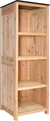 Produktbild von Gartenschrank/Outdoorküche Konsta Typ 603 Douglasie Hochschrank ohne Tür 60 x 58 x 172 cm natur