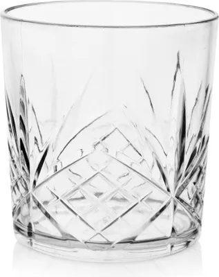 Produktbild von Robustes Acrylglas 350 ml mit Nachbildungativem Relief