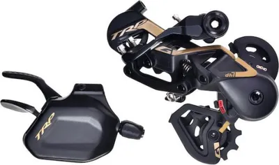 Produktbild von TRP DH7 M-860 Schaltgruppe 7-fach Gold - 272 g Schaltwerk für Downhill