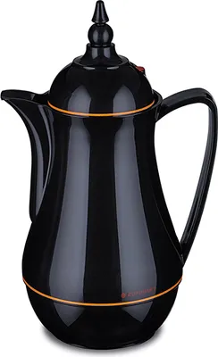 Produktbild von ROTPUNKT Isolierkanne 915 0,5 ltr. schwarz electric clementine